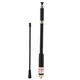 High Gain Walkie Talkie Antenna, RH 660S SMA F Female/Male 144/430MHz Dual Band Telescopic Antenna for 5R GT 3TP BF (Femal)