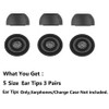 Replacement Earbuds Tips Silicone Ear Tips for Galaxy Buds3 Pro,