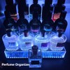 YMVV 15.7 IN Clear Acrylic Display Riser Shelf with LED