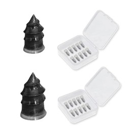 HYSSBR 20Pcs Portable Tire Repair Rubber Nails Durable Rubber Screw Tire Plugs Car Motorcycle Self-Service Car Tire Repair Nail for Tire Puncture Repair