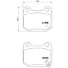 BREMBO Kit De Balatas De Frenos Traseras Compatible con NISSAN