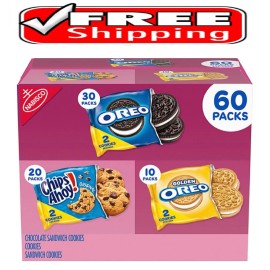 Nabisco Sweet Treats Variety Pack, 60 pk.