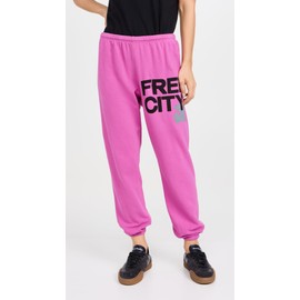 FREECITY Women's Sweats, Tokyo Pink/Red, XL