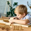 Kraftic Woodworking Building Kit for Kids and Adults, with 6