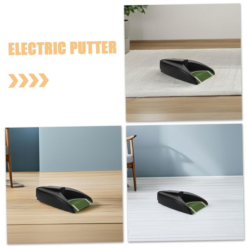 KOMBIUDA Golf Practice Hole Auto Return Putter Cup Portableelectric Putting