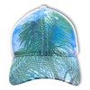muuch Gorra Tropical con Estampado de Palmeras – Visera Curva