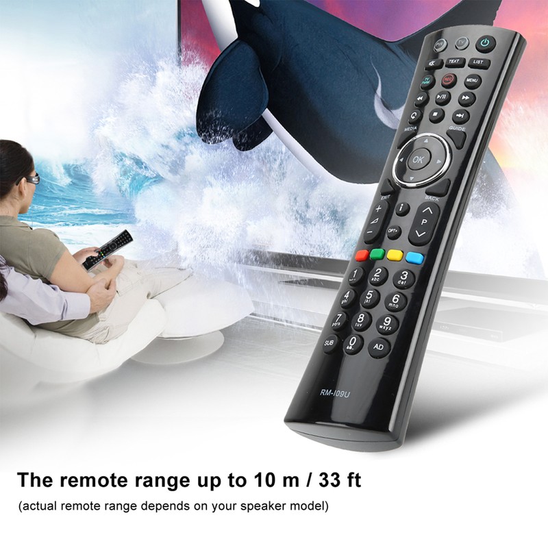 46 Keys Television Remote Control ABS Replacement for Humax RMI09U