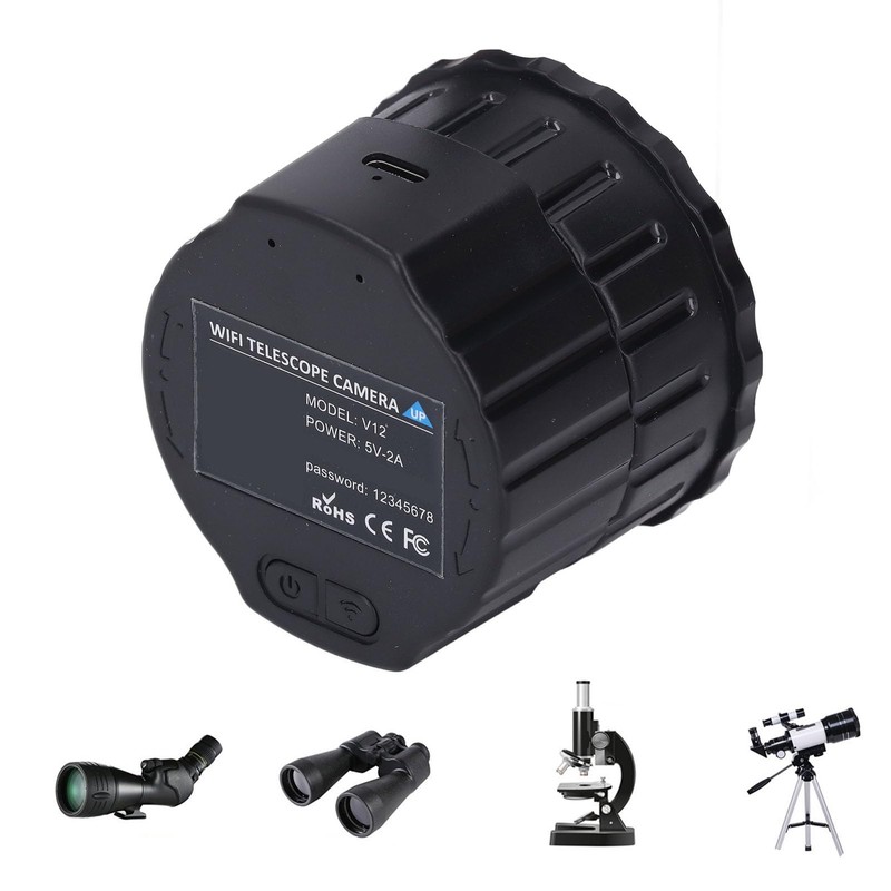 Wireless Telescope Camera with Wi-Fi, 2K Video & 24MP Photo,