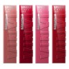 Kit 4 Pack Labiales Líquidos Superstay Vinyl Ink Maybelline