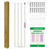 LED Plant Grow Light Strips 6.2W 63+63LED 22.7lm Bright Grow