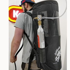 JetKeg KEG BACKPACK For 5 Gallon Corny or Sixtel Beer Keg KL12560 from Kegland - Become An Instant Legend!