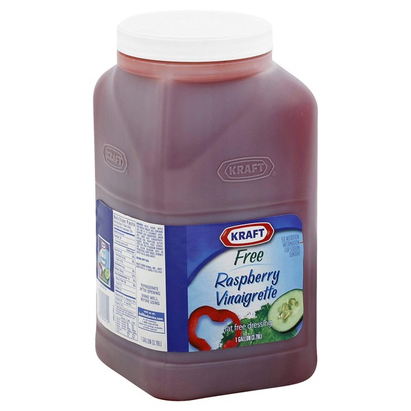 Dressing Kraft Free Raspberry Vinaigrette 4 Case 1 Gallon