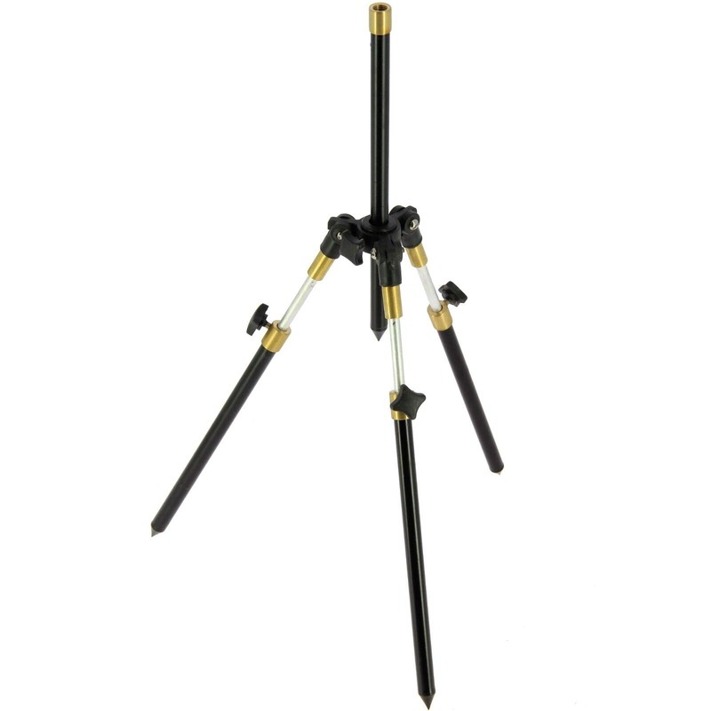 DNA Leisure Fishing Tripod Rod Rest Fully Adjustable Legs &
