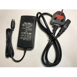 Replacement for 12V 5V 4 Thin Pin AC-DC Adaptor Power Supply for Lacie 500GB External Hard Drive