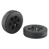 BBQ Grill Wheel, BBQ Wheels Oven Wheels, Black, 17.8 cm