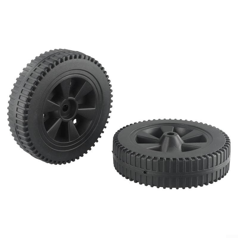 BBQ Grill Wheel, BBQ Wheels Oven Wheels, Black, 17.8 cm