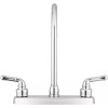 Pacific Bay Lynden Modern High Arc Kitchen Sink Faucet -