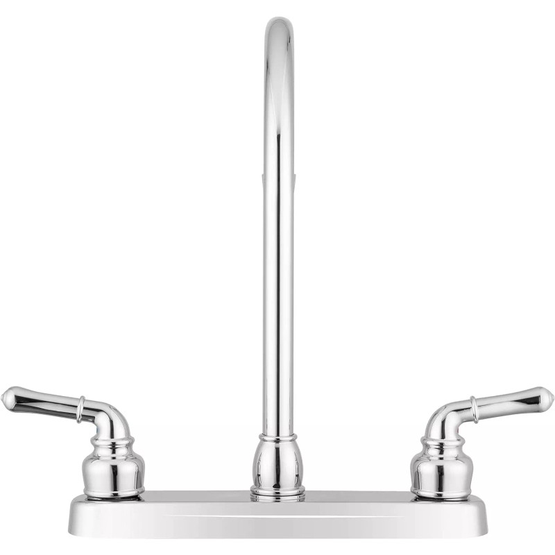 Pacific Bay Lynden Modern High Arc Kitchen Sink Faucet -