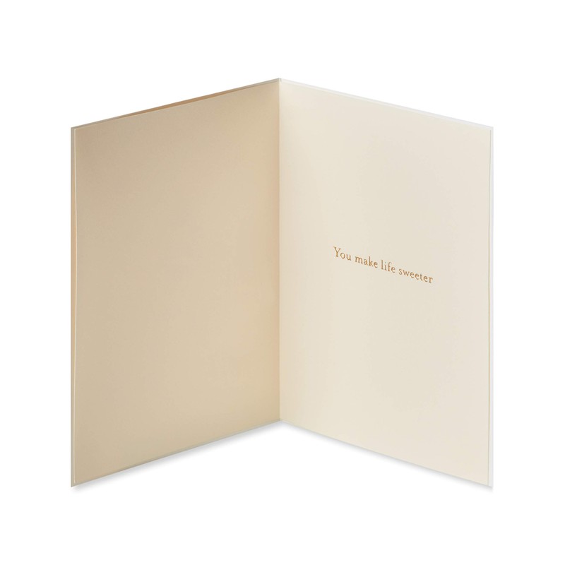 Papyrus Romantic Card (You Make Life Sweeter)