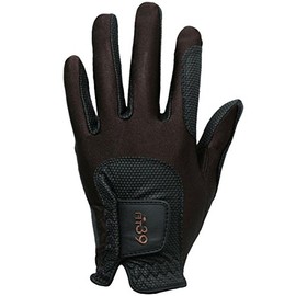 MIC 39 GOLF FIT39 Gloves Unisex MGF-220N Left Hand Worn (Right-Handed) Dark Brown/Black L Size
