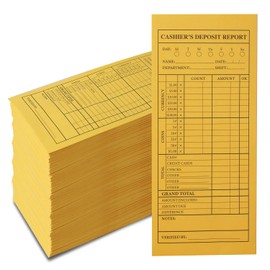 28lb 500Pcs Cash Deposit Envelopes with Self Seal Closure – Cash Envelopes for Small Businesses, 9 1/2 x 4 Money Envelopes for Retailers & Restaurants