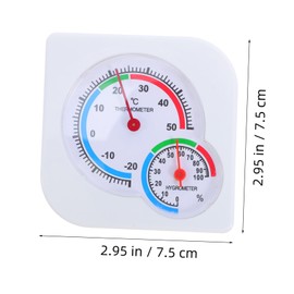FELTECHELECTR Hygrometer Indoor Thermometer Room Thermometer Accurate Humidity Meter Temperature Sensor for Home Bedroom Office Greenhouse Cellar