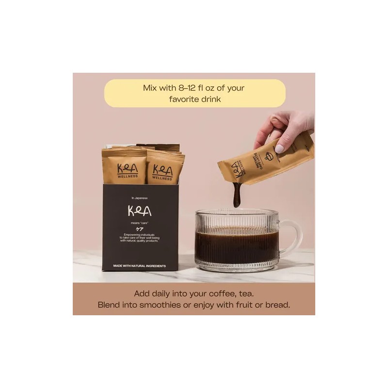 Kea Wellness Café Latte Con Colágeno 12 Sobres