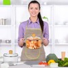 Tioncy 2 Pcs Clear Glass Pots for Cooking on Stove