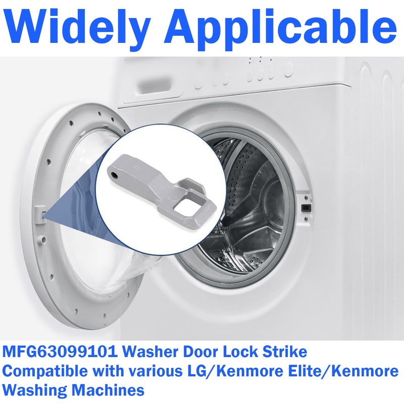 Washing Machine Door Lock Hook Compatible with LG Washer Buckle
