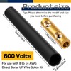 Relaxweex 2 Sets Underground Wire Splice Kit Well Pipe Splice