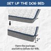 EMPSIGN Reversible Cool and Warm Dog Bed for Crate Pad,