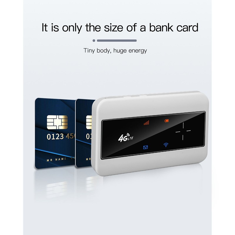 4G LTE MIFI Router with Antenna 10 Users Sharing 150MBPS