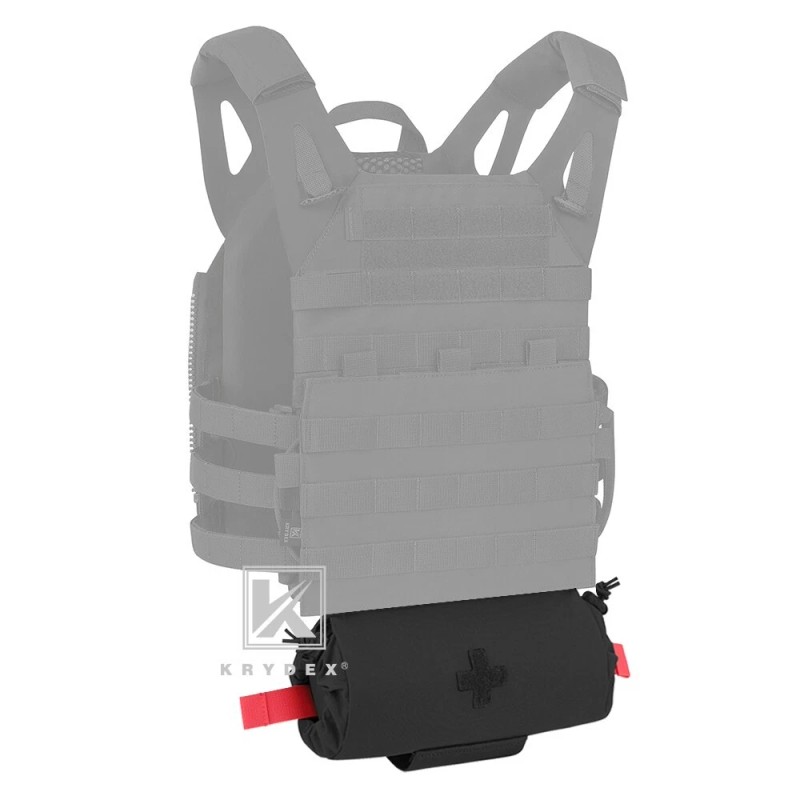 KRYDEX Tactical Roll Up IFAK Drop Pouch Medical EMT First