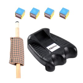 Naissgo Cue Rest Cue Stick Holder Pool Cue Holder (2-Holes)