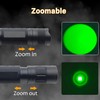XINFEIBEI Green Light Flashlight, Zoomable Single Mode Green LED Flashlights
