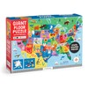 Map of The U.s.a. 50 Piece Giant Floor Puzzle: 48