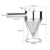 DEWIN Piston Funnel, Dough Dispenser Gravy Funnel Sauce Gun Dispenser