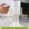 Erivibor Battery Operated Flour Sifter Electric Hand-held Flour Sieve with