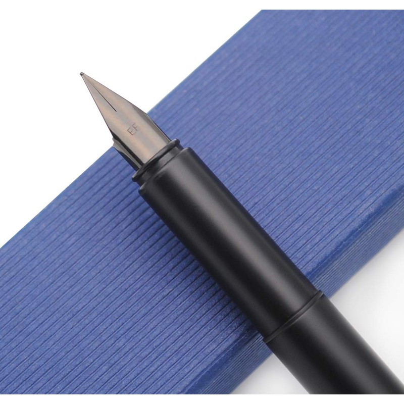 JINHAO 35 Metal Fountain Pen Ink Pen (Black, Extra Fine