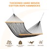 Lazy Daze Hammocks Double Rope Hammock, 2 Person Traditional Outdoor