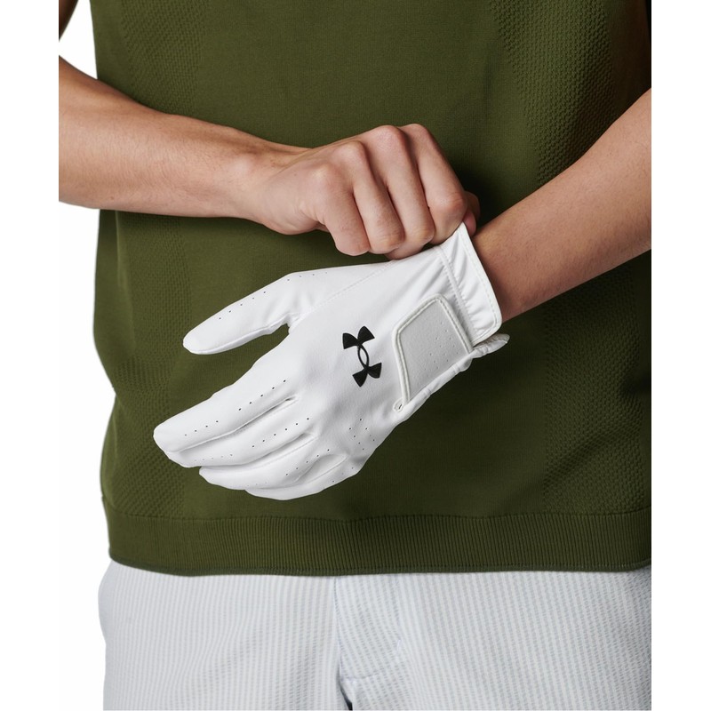UA All Weather Golf Glove 6001271 (100) White LXL, white