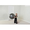 Black Mountain Products Professional Grade Exercise Stability Yoga Ball, Foot