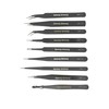 Lonely Binary 9-in-1 Precision ESD Tweezers Set Anti-Static Stainless Steel
