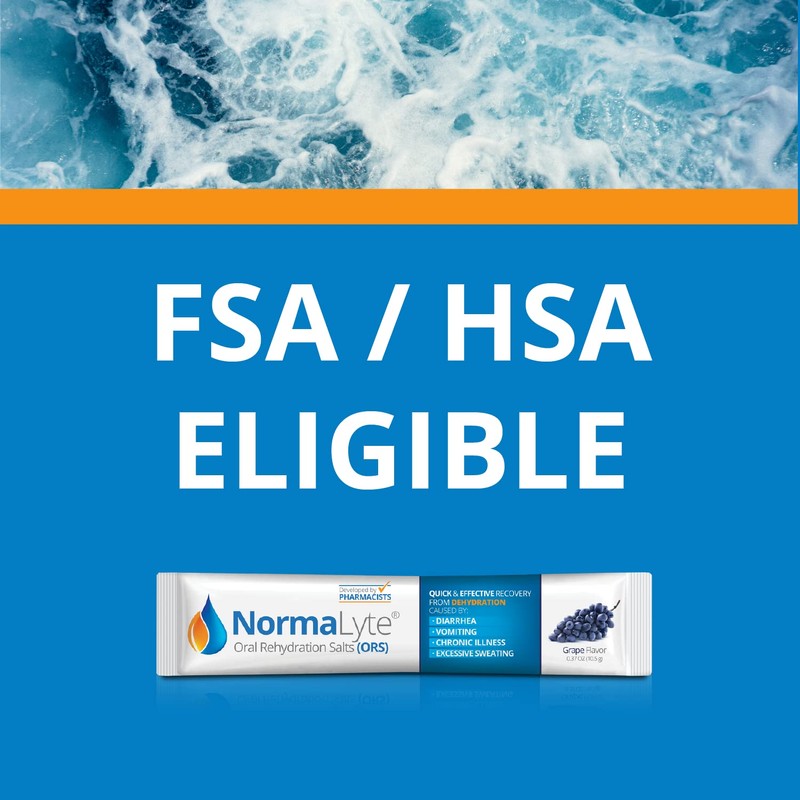 NormaLyte Oral Rehydration Salts- Pack of 6 (Grapes) |Energy Supplements,