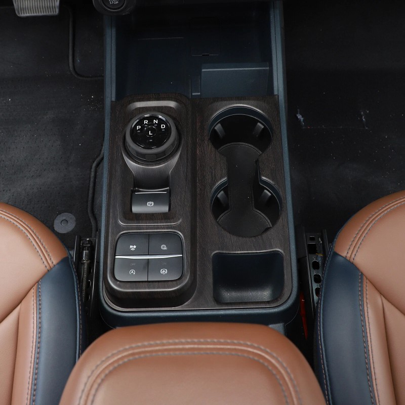 autotrim000 Oak Grain For Ford Maverick 2022-2024 Central Control Gear