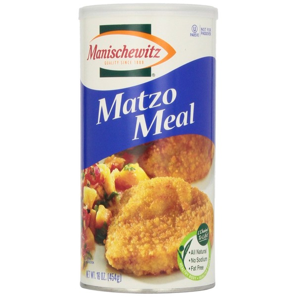 Manischewitz Matzo Meal Canister, 16 oz