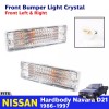 Diamond Clearance Front Bumper Light Lamp Crystal Fit Nissan Hardbody