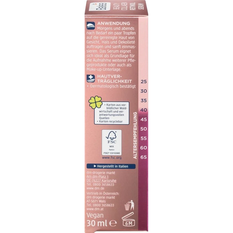 Balea Beauty Collagen Retinol Serum 30ml