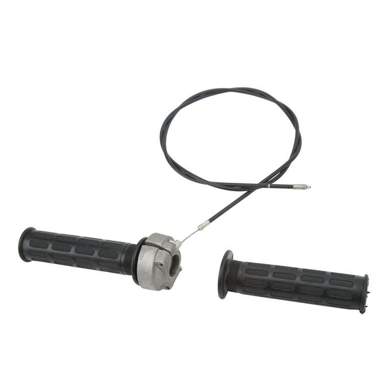 2PCs Twist Throttle Cable Handle Accelerator Handle Grips Replacement for