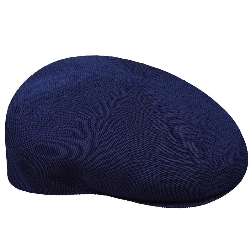 Kangol Tropic 504 Flat Cap, Blue (Navy), X-Large